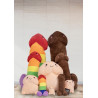 Peluche Tête de Gland 28cm
