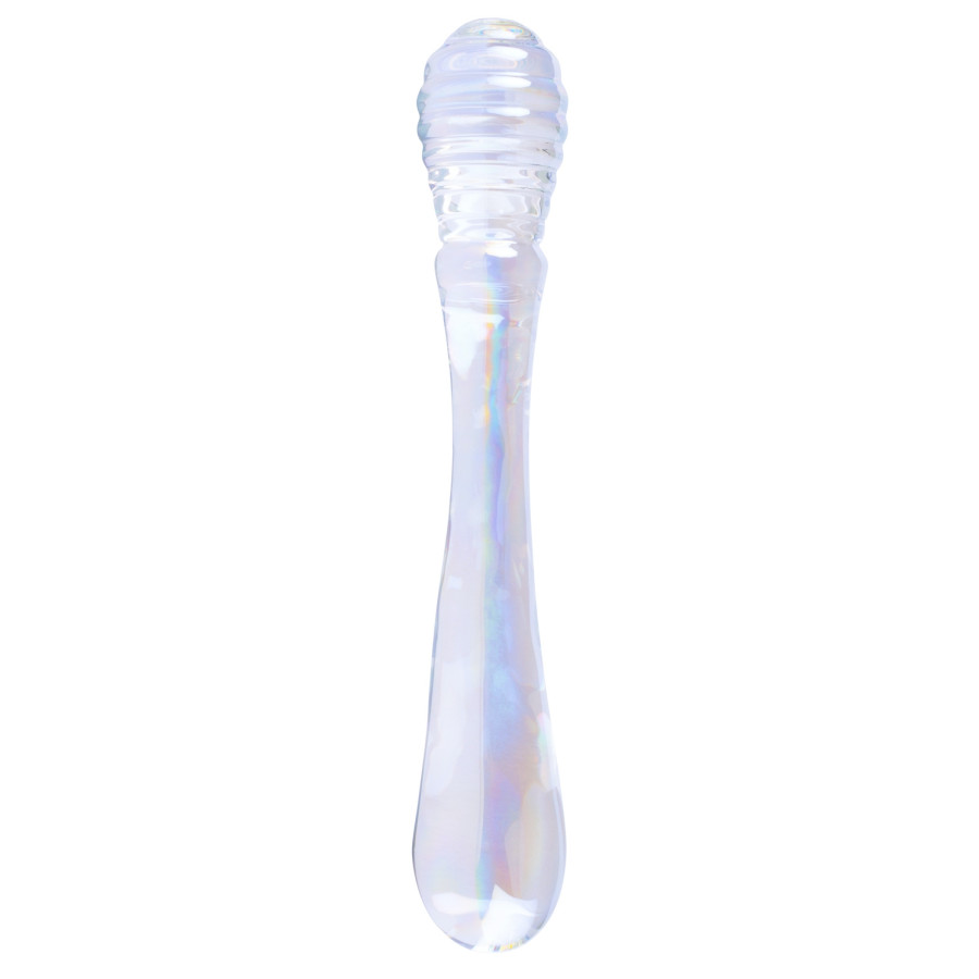 Gode en Verre Twin Pleasures 20 x 3.6cm Transparent