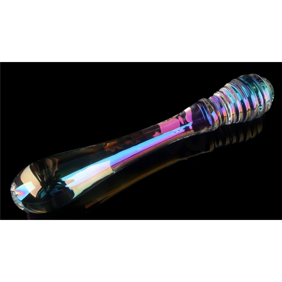Gode en Verre Twin Pleasures 20 x 3.6cm Transparent