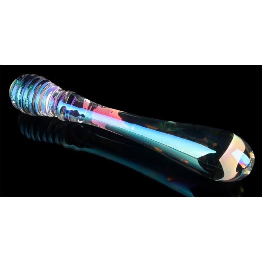 Gode en Verre Twin Pleasures 20 x 3.6cm Transparent