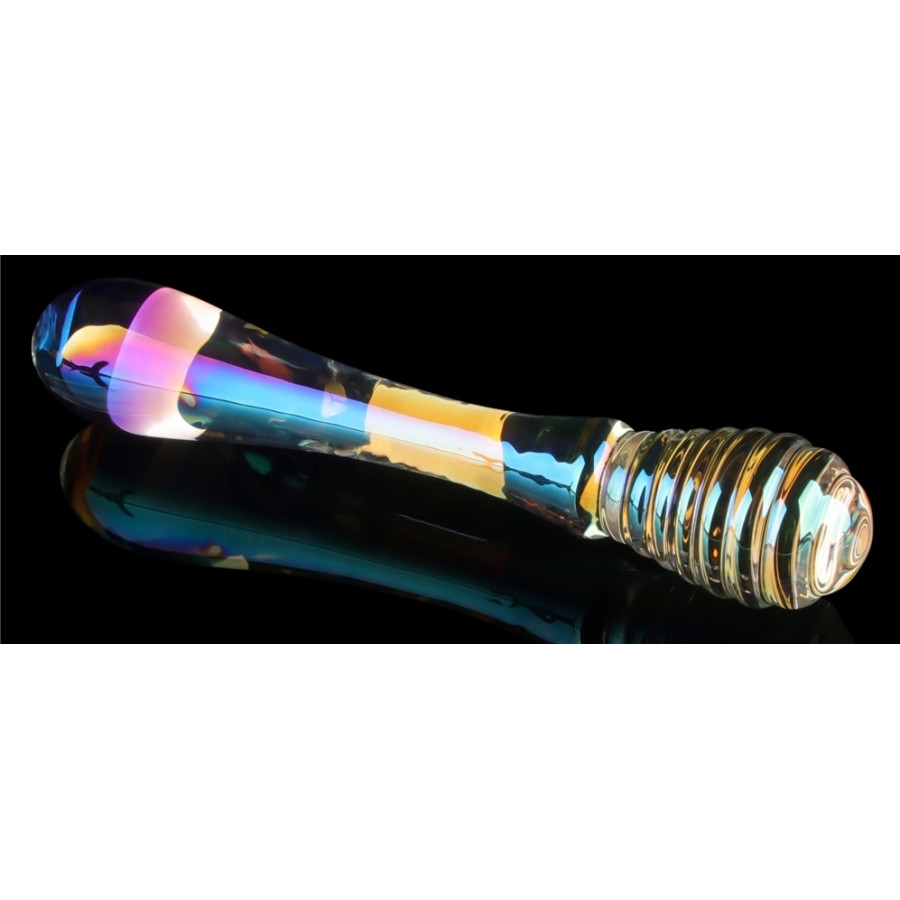 Gode en Verre Twin Pleasures 20 x 3.6cm Transparent