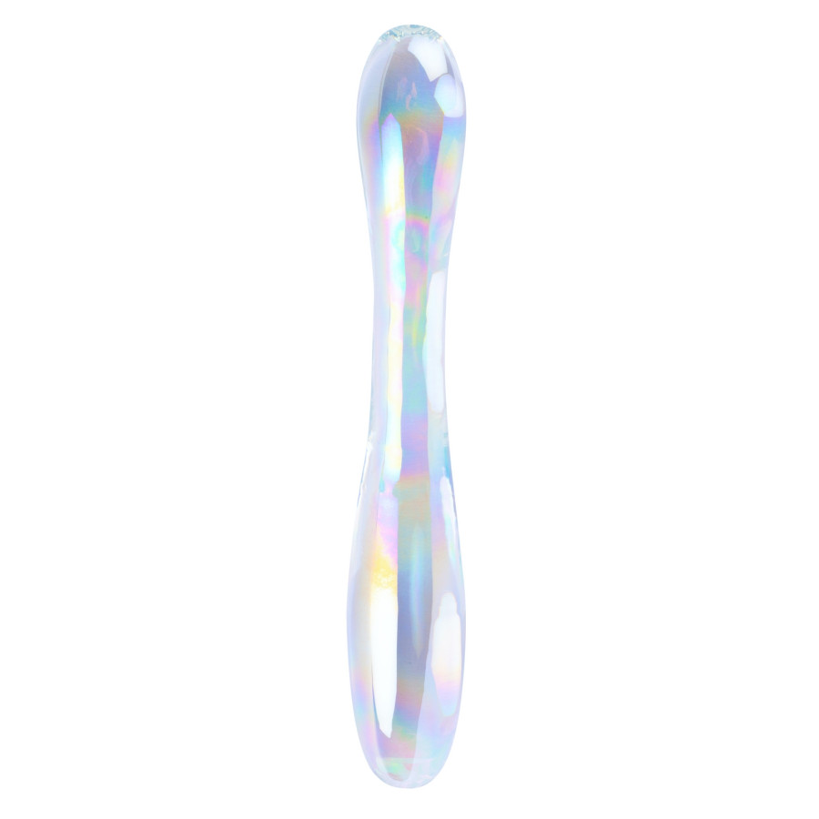 Gode en Verre Double Delight 22 x 3.6cm Transparent