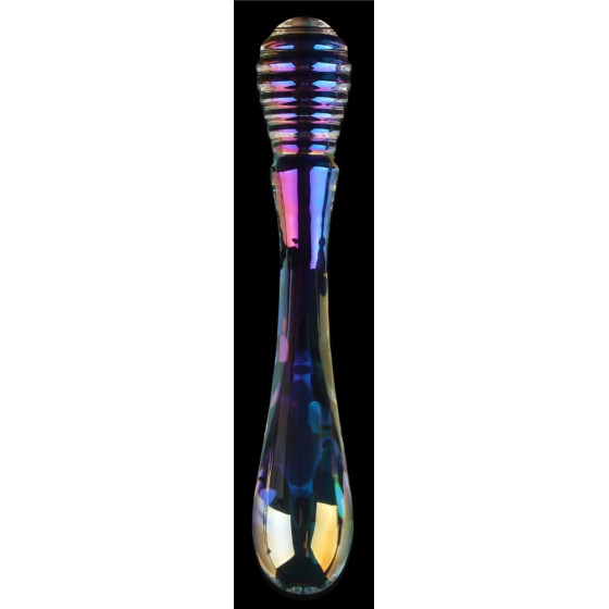 Gode en Verre Twin Pleasures 20 x 3.6cm Transparent
