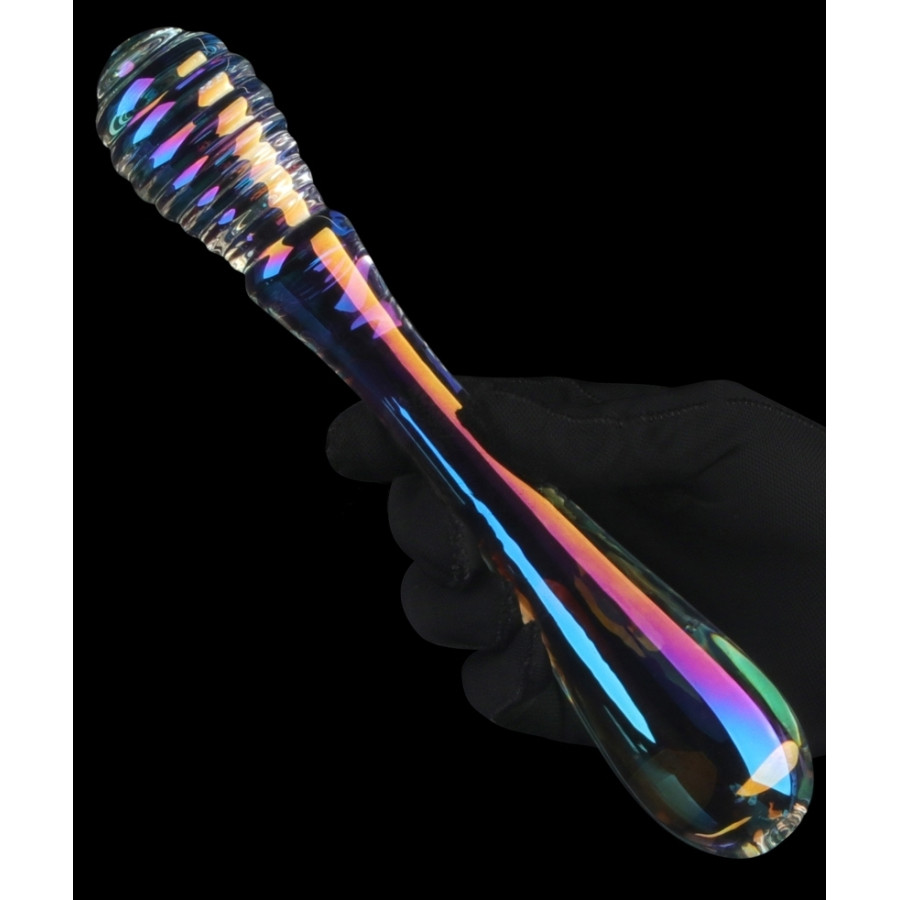 Gode en Verre Twin Pleasures 20 x 3.6cm Transparent