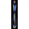 Gode en Verre Double Delight 22 x 3.6cm Transparent