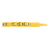 Collier en cuir Ultra Jaune