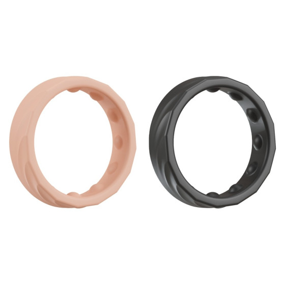2 Mini anneaux péniens Fit Rings 33mm