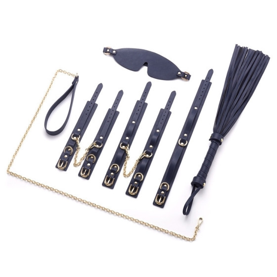 Kit SM 5 Pièces Sex Navy Bleu