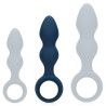 Plug Teardrop Baltic M 10.5 x 3.5cm Bleu
