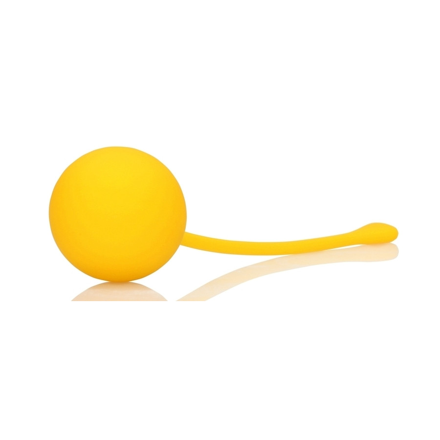 Boules de Kegel en silicone Balls Training Jaunes