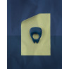 Cockring Vibrant Pointu Baltic 34mm Bleu