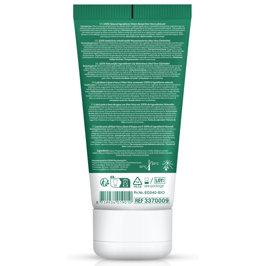 Lubrifiant Aloe Vera Bio Easyglide 100ml