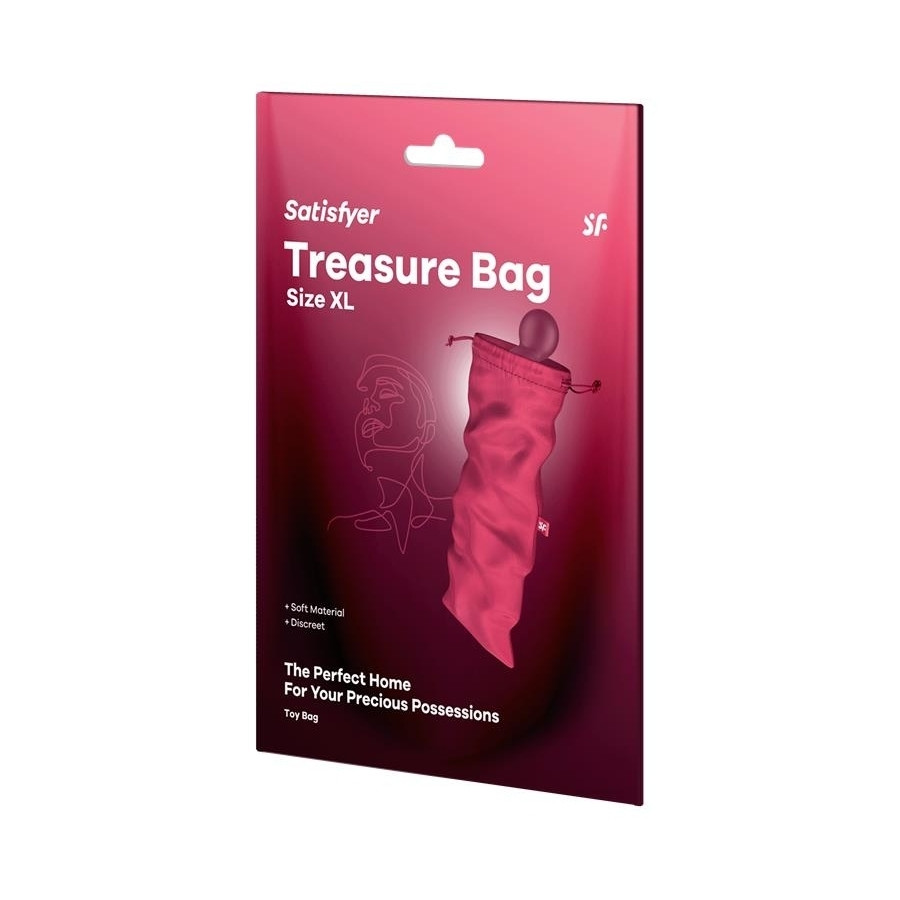 Pochette de Rangement Treasure Bag XL Rose