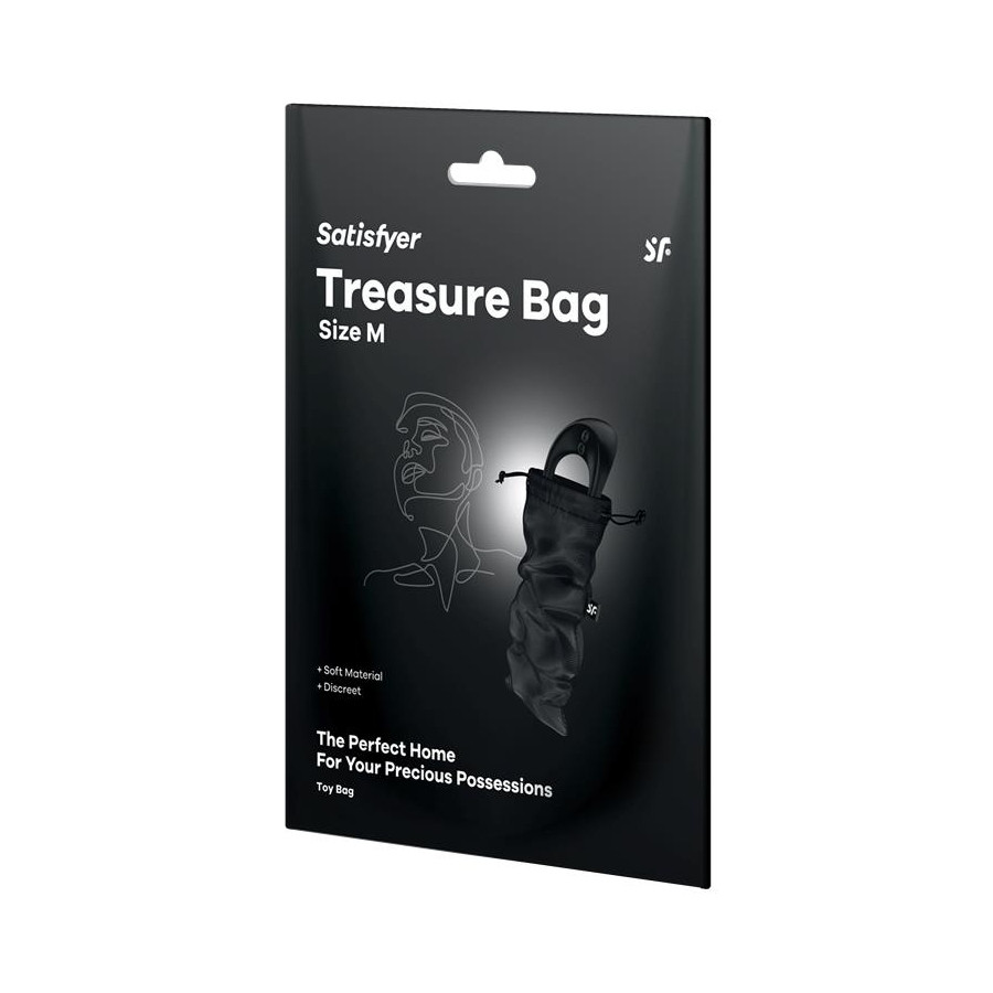 Pochette de Rangement Treasure Bag M Noir