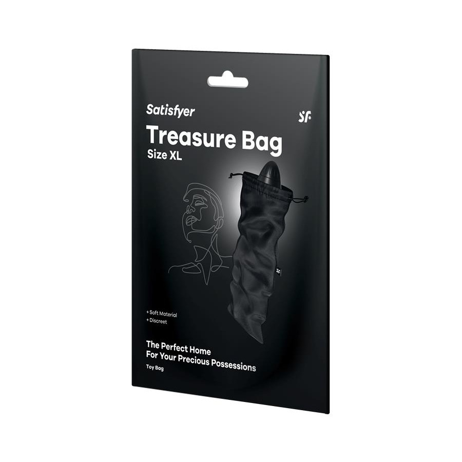 Pochette de Rangement Treasure Bag XL Noir