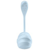 Vibromasseur Connecté Point G Smooth Petal 8.5 x 3.8cm Bleu Clair