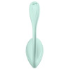 Vibromasseur Connecté Point G Smooth Petal 8.5 x 3.8cm Vert Menthe