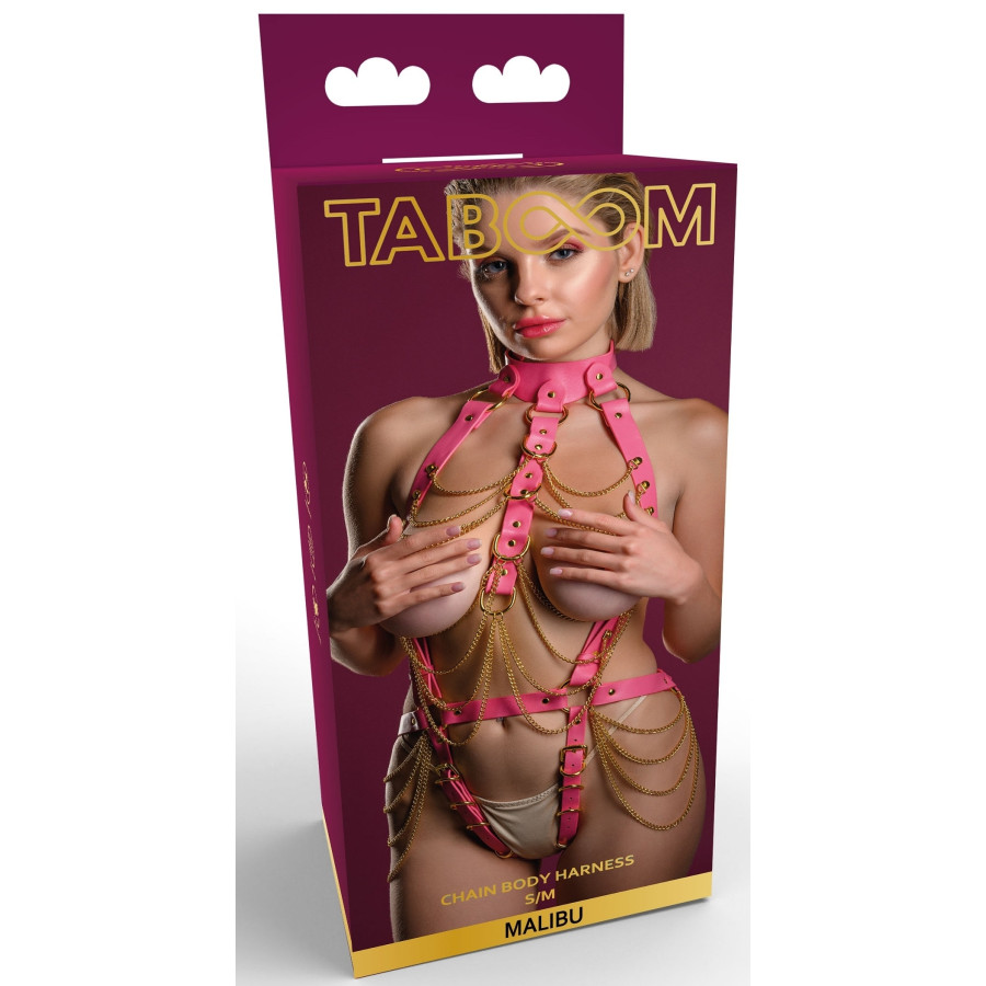 Harnais Chaîne Malibu Rose