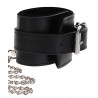 Collier et Menottes de poignets Heavy Taboom Noir