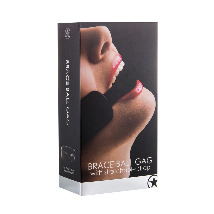 Bâillon Boule Gag Strap Noir