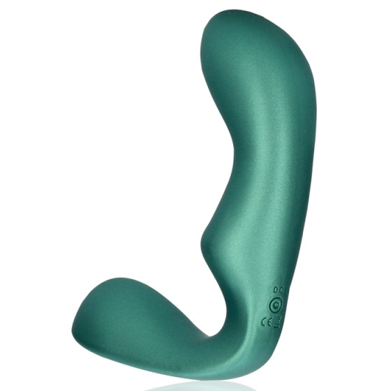 Pointed Prostate Stimulator 11.5 x 3.5 cm Metallic green