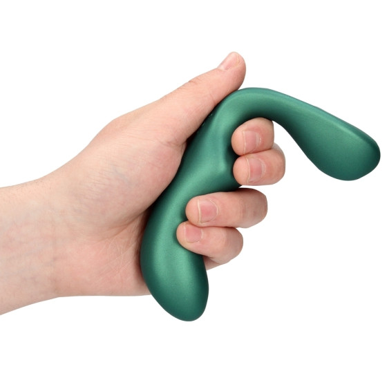 Pointed Prostate Stimulator 11.5 x 3.5 cm Metallic green