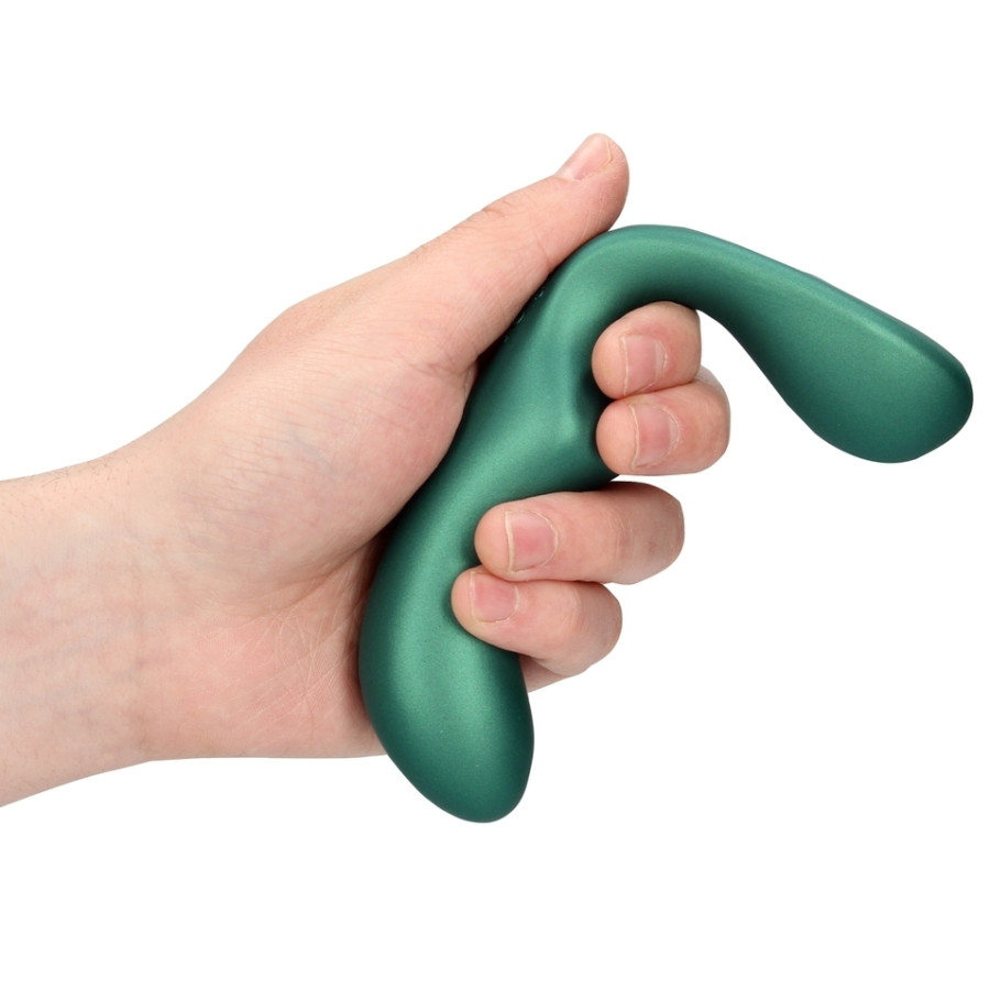Pointed Prostate Stimulator 11.5 x 3.5 cm Metallic green