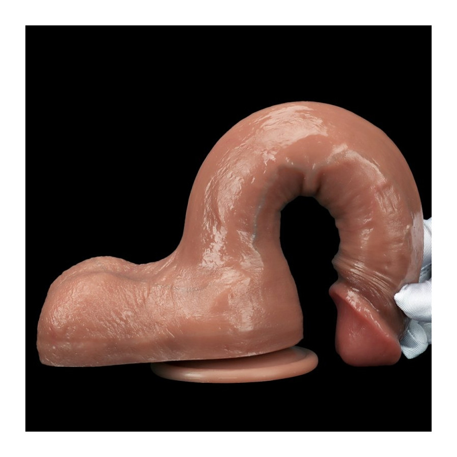 Dickpick Realistic Dildo M 17 x 4.5cm Brown