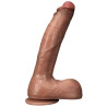 Gode Réaliste Dickpick M 17 x 4.5cm Marron