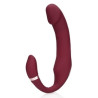 Vibromasseur sans harnais Strapless Loveline 12 x 3.8cm Violet