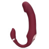Vibromasseur sans harnais Strapless Loveline 12 x 3.8cm Violet