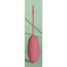 Oeuf vibrant sans fil Egg Soft Vibrator 8 x 3.3 cm Rose