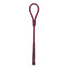 Cravache Round 50cm Noir-Rouge