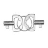 Bar with Spreader Cuffs 35cm