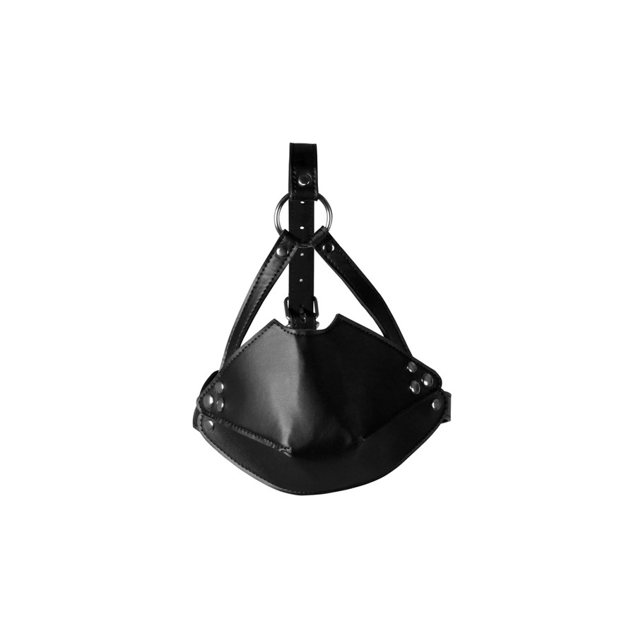 Gag with Ball and Muzzle Gag Black