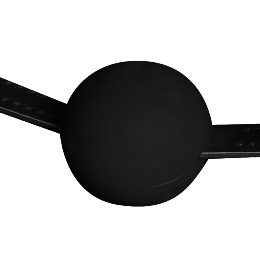 Gag with Ball and Muzzle Gag Black
