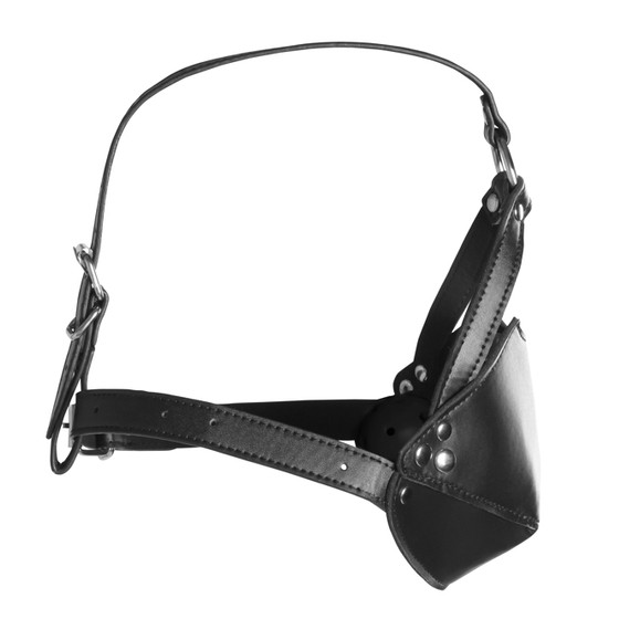 Muselière avec Bâillon Head Harness Noire