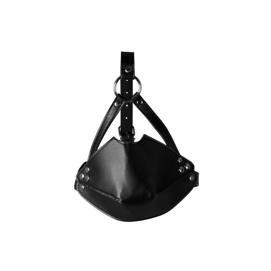 Muselière avec Bâillon Head Harness Noire