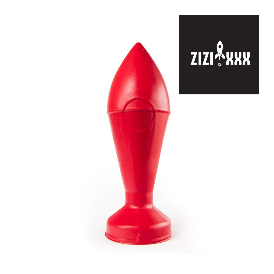 Plug Zizi Glide 18 x 6 cm Rouge