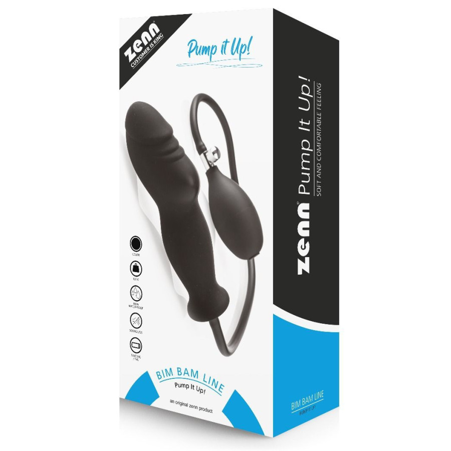 Gode gonflable Pump It Real 14 x 3.7cm