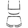 Harnais En Cuir Torse et Cuisses Leatherset M/L