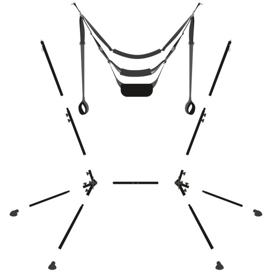 Sex Swing freestanding swing Black
