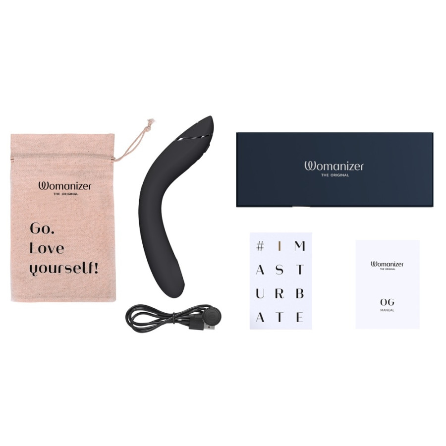 Stimulateur de clitoris Womanizer OG Noir