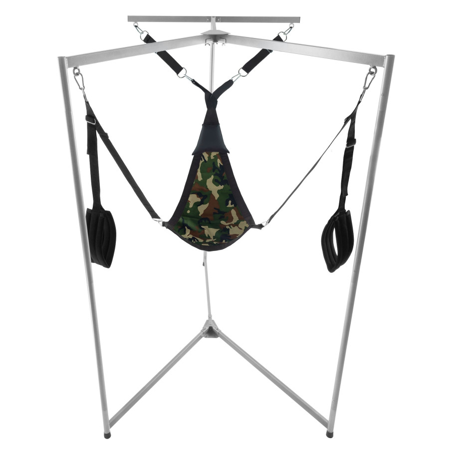 Kit Sling Tissu Triangle Calouflage Armature Grise Kit Sling Tissu Triangle Calouflage Armature Grise