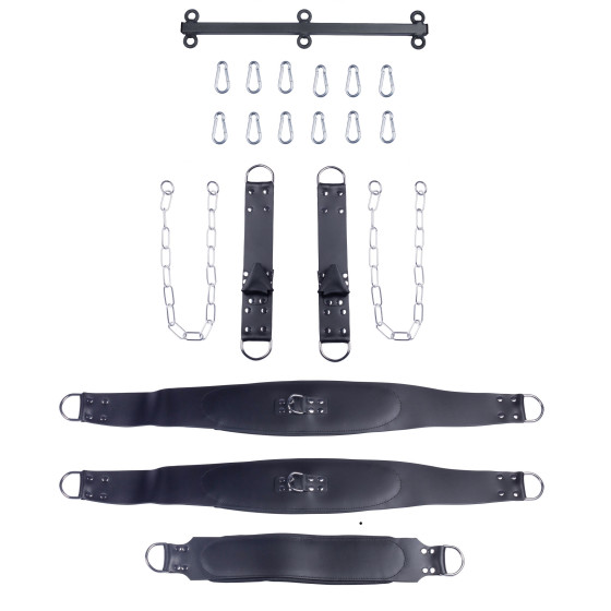 Balançoire en cuir FISFUKR - Kit complet