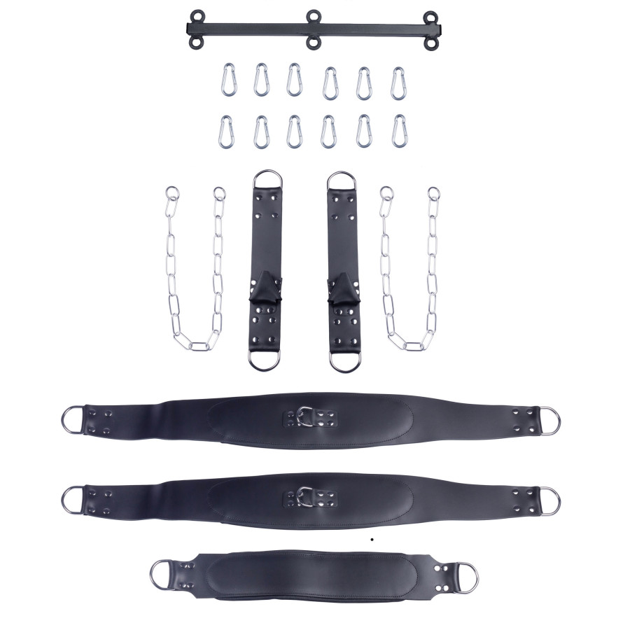 Balançoire en cuir FISFUKR - Kit complet