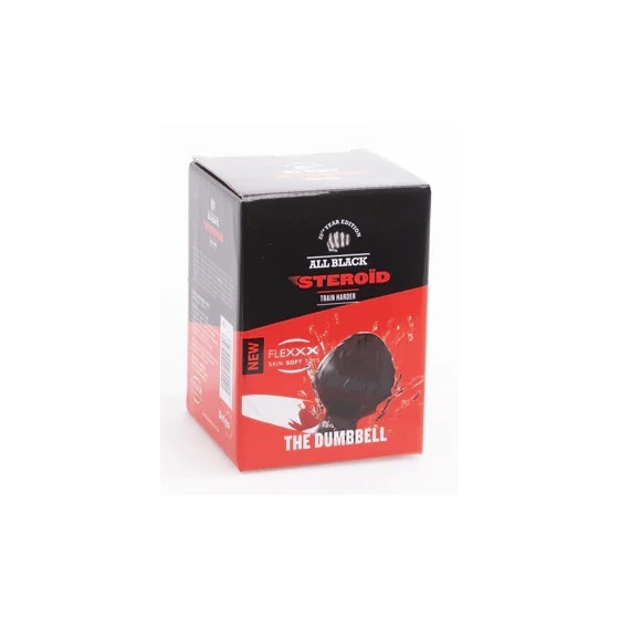 Plug ABS24 The Dumbbell All Black Steroid 10 x 8cm