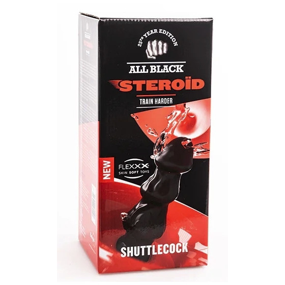 Plug ABS22 Shuttlecock All Black Steroïd 23 x 9cm