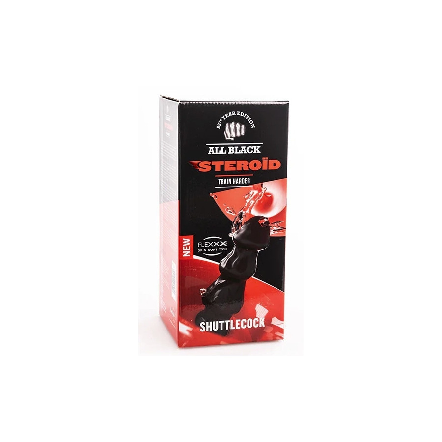 Plug ABS22 Shuttlecock All Black Steroïd 23 x 9cm