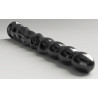 Gode ABS07 THhe Sabre All Black Steroïd 33 x 4.5cm